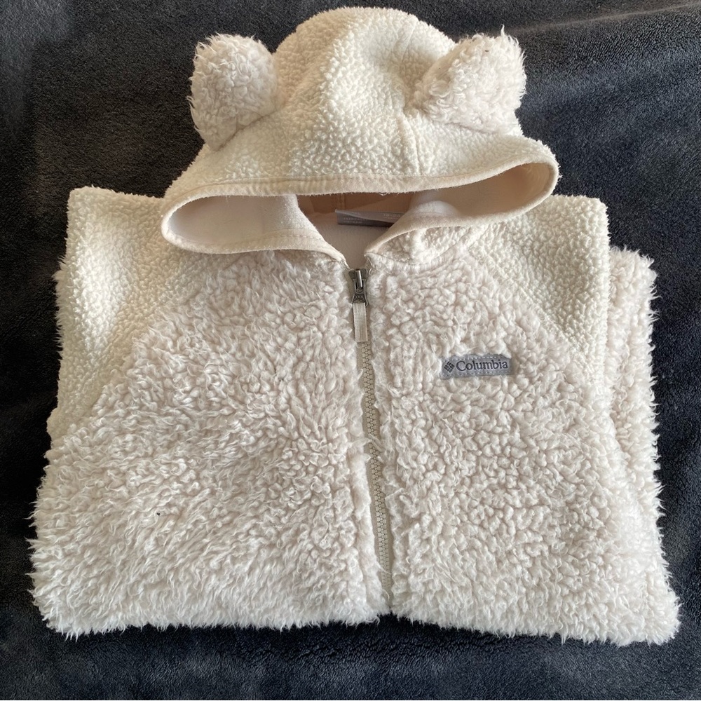 Columbia Infant / Toddler Sherpa Bunting One Piece - 18-24M
